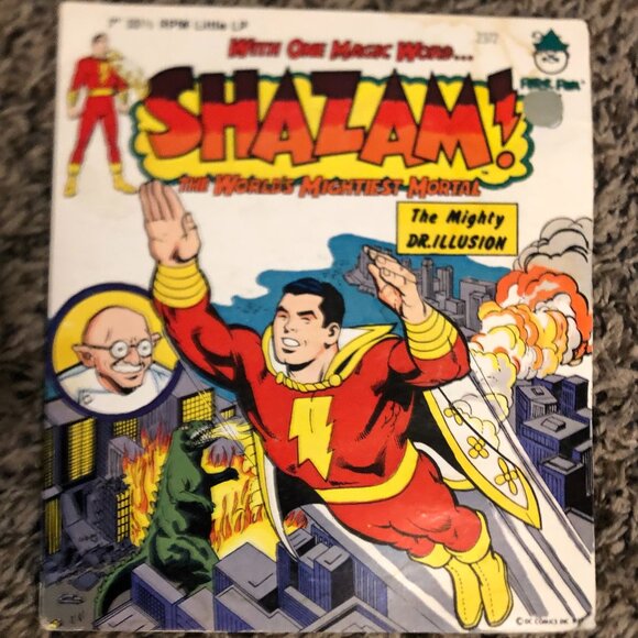 SHAZAM, THE MIGHT DR. ILLUSION (7" 33 1/3 RPM Little LP Vinyl) - Picture 1 of 3